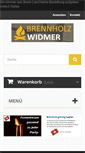 Mobile Screenshot of brennholz-widmer.ch